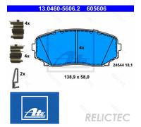 Front Brake Pads Set Mazda:CX-7,CX-9 EHY4-33-28Z EHY2-33-28Z L2Y6-33-28Z