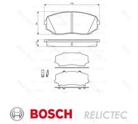 Front Brake Pads Set Mazda Ford:CX-7,MPV III 3,EDGE,CX-9 7T4Z2001A BT4Z2001B