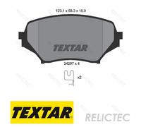 FRONT BRAKE PADS SET for MAZDA