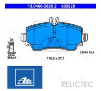 Front Brake Pads Set MB:414,VANEO A4144200220 4144200220