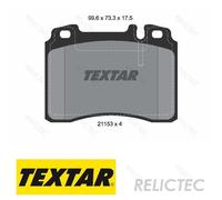 Front Brake Pads Set MB:R129,W124,S124,W210,A124,C124,S210,W202,W201,A208,C208