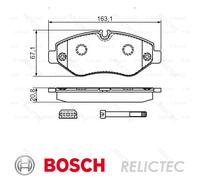 Front Brake Pads Set MB VW:906,W639,2E,2F,W447,SPRINTER,VITO,CRAFTER 30-50