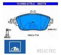 Front Brake Pads Set MB:W176,C117,W246 W242,X117,X156,CLA,A,B,GLA 0064208520