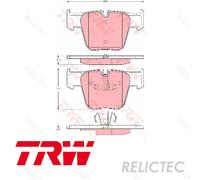 Front Brake Pads Set MB:W221,C216,W220,S 0044207520 004420752041 A004420752041