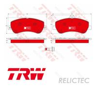 Front Brake Pads Set MB:X204,A207,C207,GLK,E A0054204820 A0074206620 0074206620