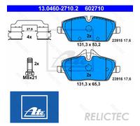 Series Pads .(( 602710 13.0460-2710 Set Pills Brakes
