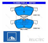 Brake pads 13.0460-7161.2 ATE for MINI MINI MINI Convertible