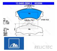 Front Brake Pads Set Mitsubishi Smart:COLT VI 6,FORFOUR,CZC 4605A734 MR977117