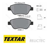 Front Brake Pads Set Opel Vauxhall Fiat:CORSA D,Mk III 3,CORSAVAN Mk 3,DOBLO