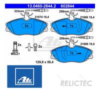 Front Brake Pads Set Peugeot:607 425206