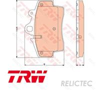 Genuine TRW Brake Pads (Front) (R90) GDB1756