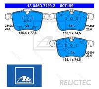 Front Brake Pads Set Saab Opel Vauxhall:9-3,SIGNUM,VECTRA C,Mk II 2 93176379