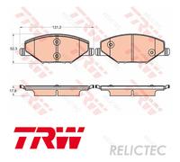 Front Brake Pads Set Skoda:FABIA II 2 6RU698151 6RU698151A 6RU698151 6RU698151A