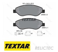 Front Brake Pads Set Vauxhall Opel:CORSA D,Mk III 3 1605355 93192895 93169176