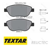 Front Brake Pads Set Vauxhall Opel Fiat:CORSA D,500L,Mk III 3,CORSAVAN Mk 3