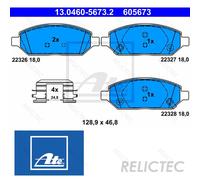 Front Brake Pads Set Vauxhall Opel:KARL,VIVA 1605324 42364987 42349235 1605313