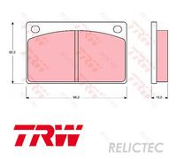 Front Brake Pads Set Volvo:240,140,260,P122S,164 2725661 2717395 2758944 2726735