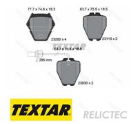 Front Brake Pads Set VW Audi:PASSAT,A6,ALLROAD,PHAETON,A4 4B0698151L 4B3698151