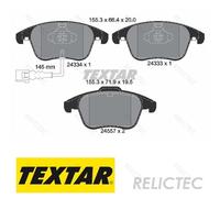 Front Brake Pads Set VW Audi:Q3,TIGUAN,PASSAT 5N0698151B 5N0698151B 5N0698151B
