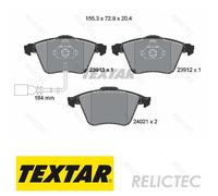 Front Brake Pads Set VW Audi Seat:SCIROCCO,GOLF VI 6,TT,A3,LEON 8P0698151