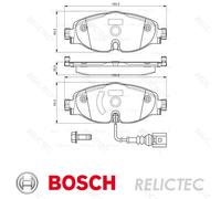 AutoStar Germany AUDI BRAKE PAD SET CERAMICS 2K5698151A