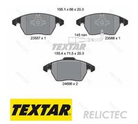 Front Brake Pads Set VW Audi Skoda Seat:PASSAT,A3,GOLF VI 6,TOURAN,CADDY III 3