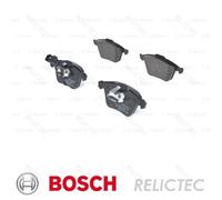 Bosch BP1013 - Brake Pads Car Front Axle - Bosch Quality - Reduced Noise and Dust - ECE-R90 Certified - Copper-Free - 1 Set of 4 Pads