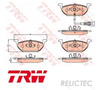 TRW Brake pad set VW,AUDI,SKODA GDB2108 1J0698151D,1K0698151A,8Z0698151A 1J0698151D,1K0698151A,8Z0698151A,1J0698151D,1K0698151A,1K0698151D,1K0698151M