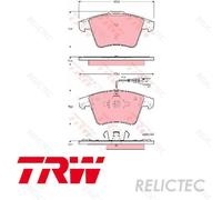 Front Brake Pads Set VW:TRANSPORTER V T5,MULTIVAN V 5 7H0698151C 7H0698151C