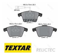 Front Brake Pads Set VW:TRANSPORTER V T5,VI T6,MULTIVAN V 5,VI 6 7H0698151