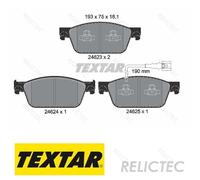 Front Brake Pads Set VW:TRANSPORTER VI T6,V T5,MULTIVAN VI 6,V 5 7E0698151