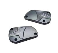 Front Brake Reservoir Fluid Tank Cover Motorcycle Front Brake Clutch Master Cylinder Fuel Tank Cap Reservoir Cover For SRV 850 Srv850 2012-2016