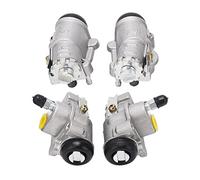 Front Brake Wheel Cylinders, 4Pack Left & Right All Four Brake Wheel Cylinders Set for Foreman 450 TRX400FW TRX450FE, Etc