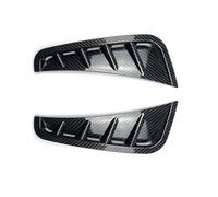 Front Bumper Air Vent Cover Trim Intake Frame Spoiler Splitter For Mercedes For Benz C-Class W205 C180L C260L 2019-2024 OOPUHKSY(Carbon Fiber look)