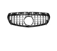 Front Bumper Bottom Grill For Benz For A Class For W176 2013-2015 A180 A200 A220 A250 A260 A45 For GT Style Upgrade Front Radiator Grid Bumper Grille(For A45 Silver)