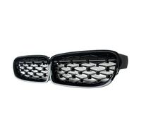 Front Bumper Bottom Grill For BMW 3 Series For F30 For F31 2012-2018 316i 318i 320i 328i Color Diamond Radiator Style Front Bumper Mesh Hood Grille Grill