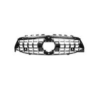Front Bumper Bottom Grill For CLA Class For W118 For X118 For C118 2019-2022 For CLA200 CLA220 CLA250 Grille Diamond Style Car Racing Front Bumper Grill(G Silver Color)