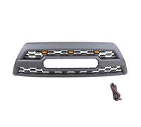 Front Bumper Bottom Grill For Toyota For 4Runner 2006 2007 2008 2009 For Hilux For Surf Matte Black Front Grille With Light Racing Grill(With LED lights)