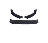 Front Bumper Bracket FIt For Audi A4 B9 2017-2018 Accessories Glossy BlackFront Spoiler Air Dam Bumper Lip Deflector(Matte Black)