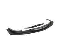 Front Bumper Bracket FIt For Chevrolet Corvette C6 Z06 ZR1 2005-2013 Front Bumper Lip Corner Matte Black Glossy Black Carbon Fiber Chrome Front Bumper Upper Molding Trim(Matte Black)