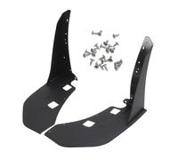 Front Bumper Bracket FIt For Mustang GT500 2014 To 2021Front Bumper Corner Splitter 1 Pair Long Lasting Use Front Chin Spoiler Winglet Chrome Front Bumper Upper Molding Trim