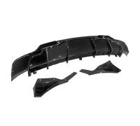 Front Bumper Bracket FIt For Tesla Model 3 2017-2023 Car Rear Bumper Lip Diffuser Lip Side Corner Cover Splitter Guard Plate Chrome Front Bumper Upper Molding Trim(Glossy Black)
