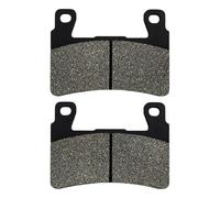 Front Bumper Bracket Motorcycle Front Or Rear Brake Pads For F6C (4 Piston Calipers) GLF6CA 2014 2015 2016 2017 Chrome Front Bumper Upper Molding Trim(1 Pair Front)