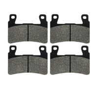 Front Bumper Bracket Motorcycle Front Or Rear Brake Pads For F6C (4 Piston Calipers) GLF6CA 2014 2015 2016 2017 Chrome Front Bumper Upper Molding Trim(2 Pairs Front)