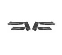 Front Bumper Car Diffuser For Audi For A5 B9 Sportback Coupe Cabriolet S5 2019-2023 Car Canards Kit Front Bumper Splitter(Carbon Fiber Look)