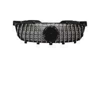 Front Bumper Center Lower Grille For Benz For Sprinter For W906 2009-2013 2014 2015 2016 2017 Front Grille Bumper Grill ABS Replacement Grills Car Styling(Silver 09-13)