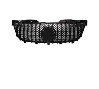 Front Bumper Center Lower Grille For Benz For Sprinter For W906 2009-2013 2014 2015 2016 2017 Front Grille Bumper Grill ABS Replacement Grills Car Styling(Black 09-13)