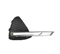 Front Bumper Center Lower Grille For Chery For Arrizo 5 2019 For For Pro For EX Car Front Grille Daytime Running Light Cover DRL Silver Decorative Frame(Right 1 set)