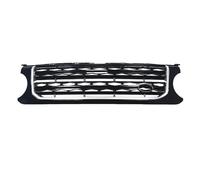 Front Bumper Center Lower Grille For Land For Rover For Discovery 4 For LR4 2010-2016 For L319 Front Bumper Car Centre Panel Styling Upper Racing Grille Grills(10-13 Bar Silver)