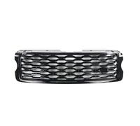 Front Bumper Center Lower Grille For Land For Rover For Range For For Vogue For L405 Upgrade 2013-2022 ABS Car Front Bumper Grille Mesh Grills(13-17 black silver)